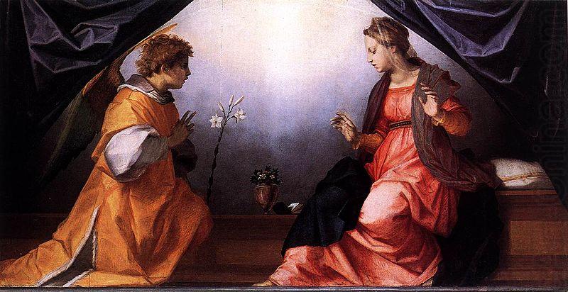 Andrea del Sarto Annunciation oil painting picture